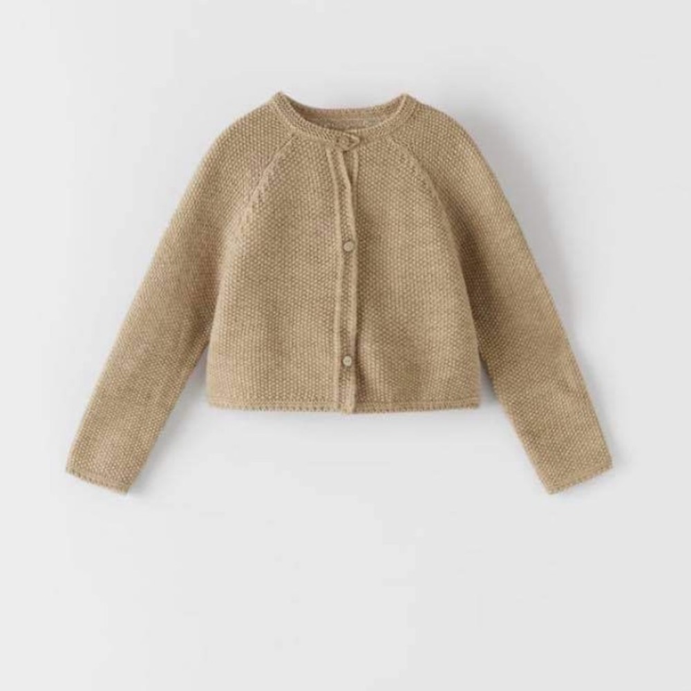 Zara Baby Knit Short Cardigan
